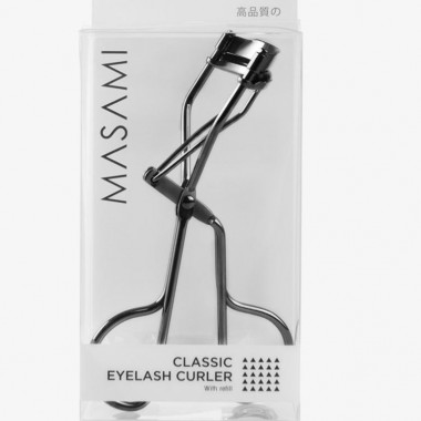 MASAMI SHOUKO Eyelash Curler With Refill in Dark Chrome